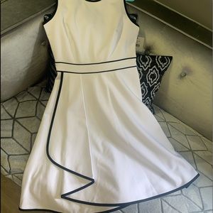 Black and white Calvin Klein dress